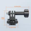 Camera thể thao VRIG AC24 Bộ chuyển đổi gắn giày lạnh 180° Có thể điều chỉnh với thay thế chân máy lỗ vít 1 / 4 Inch cho GoPro Hero 12 / 11 / 10 / 9 / 8