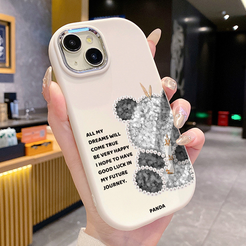 Ốp Lưng Áp dụng cho OPPO A74 A95 F19 F19s Case Gấu Nhỏ Thời trang