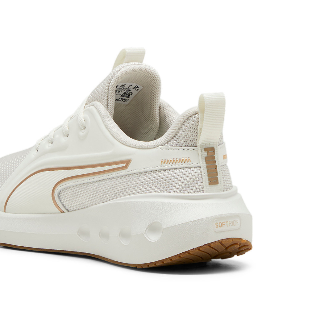 Giày Chạy Bộ PUMA Unisex Softride Carson Warm White-Gold Màu Trắng