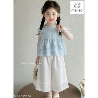 MLSBCC.7377 - Bộ Melisa bé gái size 2-12y