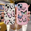 Ốp Lưng Áp dụng cho Xiaomi Redmi Note 11 Note 11s Note 11 Pro Case Bướm Nhỏ Dễ thương