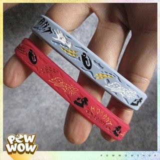 Vòng Tay Thể Thao Silicone Nhựa Dẻo Chủ Đề Bóng Rổ Phong Cách Game Symbol Signature Chữ Số Icon Thể Thao