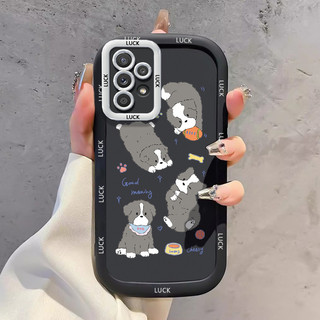 Ốp Lưng Samsung A52 4G A52 5G A52s 5G A13 5G A04s A23 5G M23 F23 A32 4G A33 5G A53 5G Case Chó Hoạt hình Dễ thương
