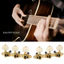 2 Planks Cổ Điển Đàn Guitar Chỉnh Peg Acoustic Chỉnh 1: 18 Phím 3 Trái Phải Đàn Guitar Núm Thay Thế