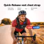 TELESIN Camera thể thao Ngực Mount Harness Thay thế dây đeo phát hành nhanh cho GoPro Hero 12 / 11 / 10 / 9 DJI OSMO Action Insta360 X4 / X3 Phụ kiện