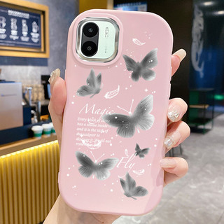Ốp Lưng Áp dụng cho Xiaomi Redmi A1 A2 A1+ A2+ 11 Lite 5G Ne POCO C50 Case Bướm nhỏ Dễ thương