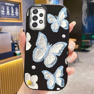 Ốp Lưng Áp dụng cho Samsung A52 A52s Case Vỏ mềm Bướm nhỏ đẹp