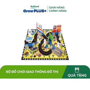 Đồ chơi trẻ em bằng nhựa: Bộ giao thông đô thị