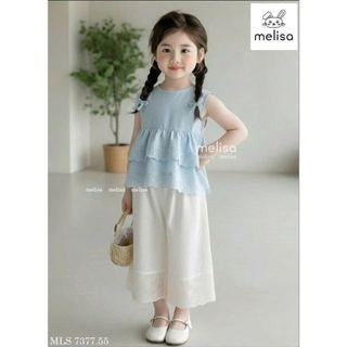 MLSBCC.7377 - Bộ Melisa bé gái size 2-12y
