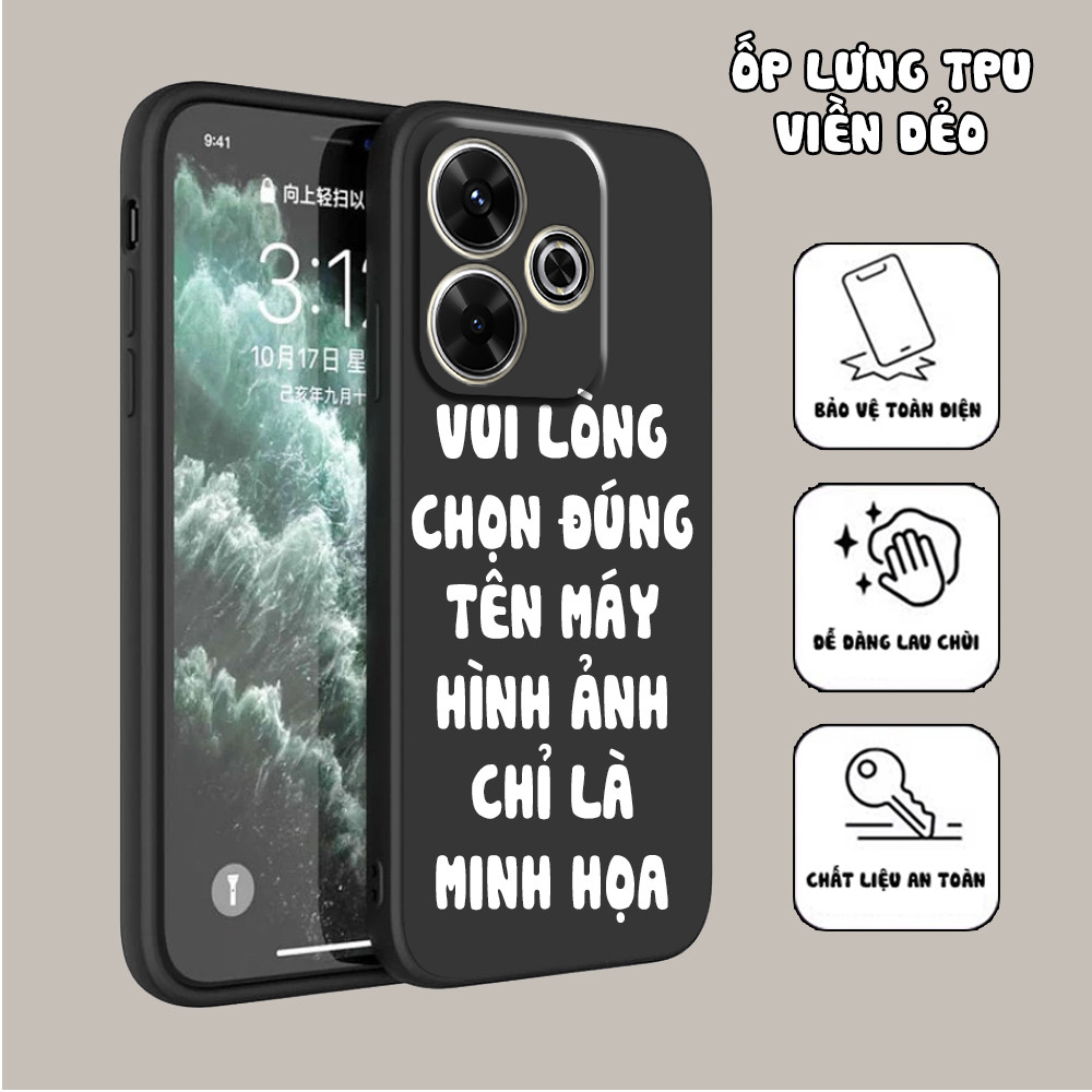 Ốp lưng Xiaomi Redmi 13 / Poco M6 / 13x in hình thể thao sáng tạo
