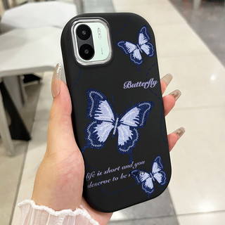 Ốp Lưng Áp dụng cho Xiaomi Redmi A1 A2 A1+ A2+ 11 Lite 5G Ne POCO C50 Case Hoạt hình Bướm Nhỏ