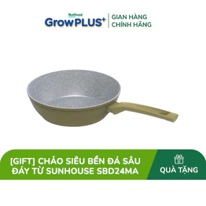 Chảo siêu bền đá sâu đáy từ Sunhouse Trendy SBD24MA