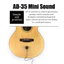 AD-35 Mini Âm Thanh Pick-up Piezo Amplifier Transducer Stick Pickup Cho Đàn Guitar Acoustic Ukulele Violin Cello Banjo