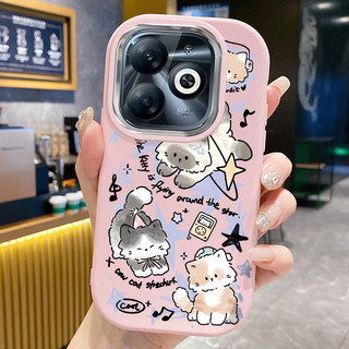 Ốp Lưng Áp dụng cho Infinix Smart 8 HD 8 Plus 8 Pro Hot 40i Tecno Spark 20 20C POP 8 Itel P55 Case Hoạt hình Động vật