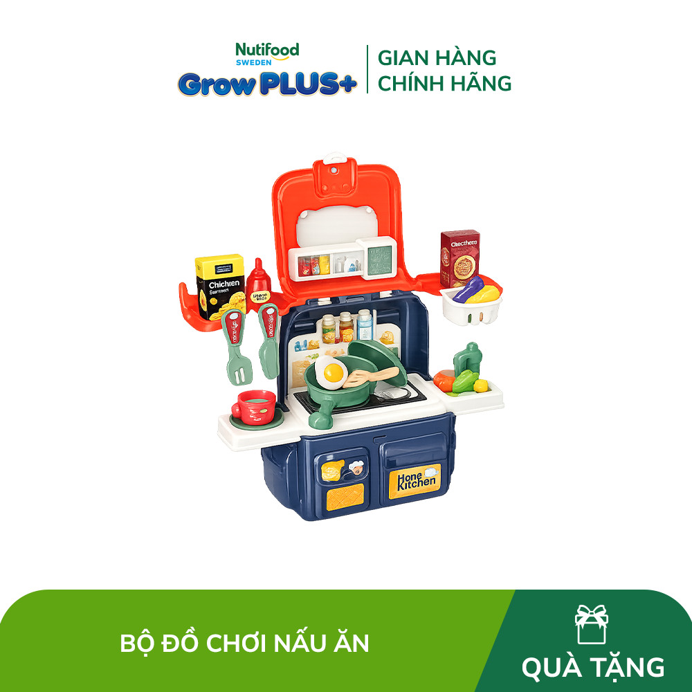 [Quà tặng không bán] Đồ chơi trẻ em bằng nhựa:bộ nấu ăn