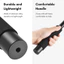 Micro Boom Arm Hợp kim nhôm có thể điều chỉnh độ dài đa phần Chân đế với vít 1 / 4in để phát sóng phỏng vấn