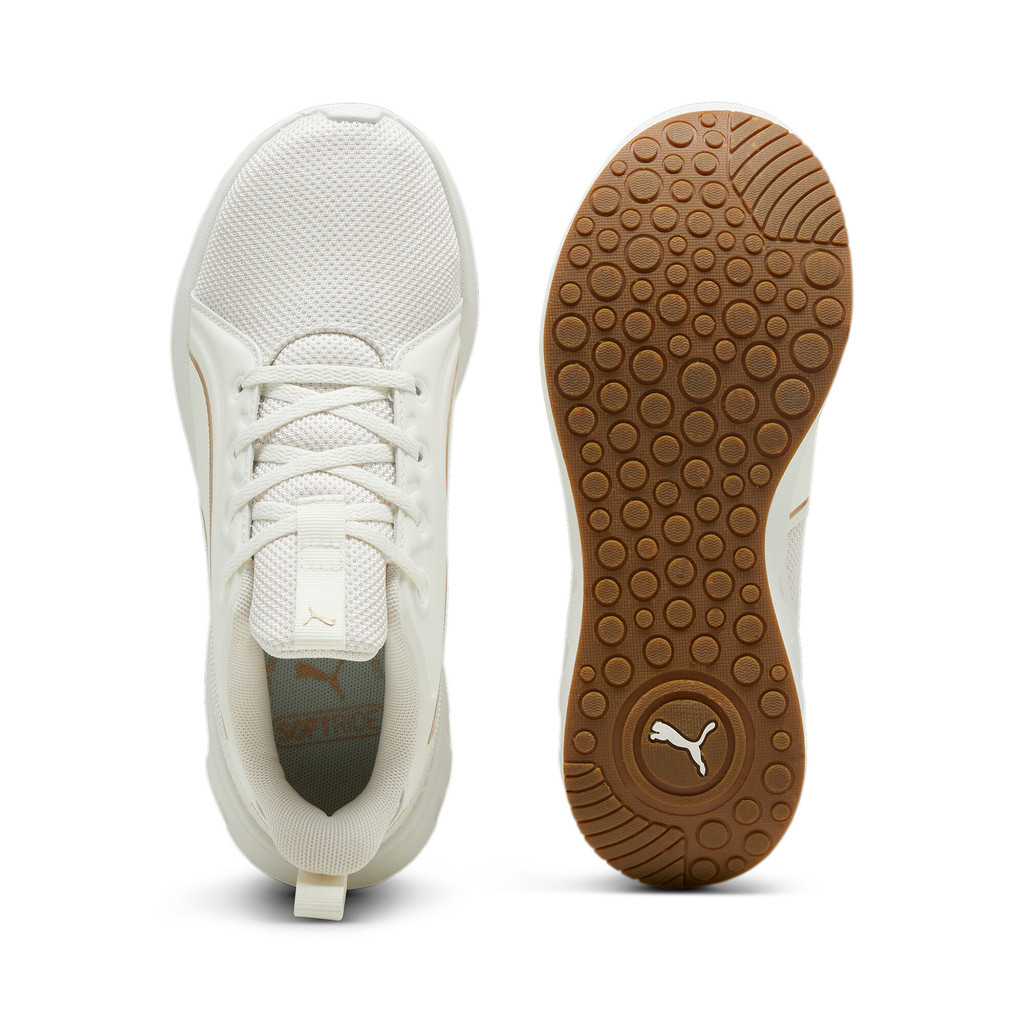 Giày Chạy Bộ PUMA Unisex Softride Carson Warm White-Gold Màu Trắng