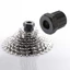 Dụng cụ sửa chữa xe đạp phía sau Cassette Cog Dụng cụ sửa chữa xe đạp Freewheel Ổ cắm màu đen