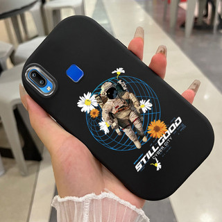 Ốp Lưng Áp dụng cho VIVO Y91 Y91i Y93 Y95 Y91C Y90 Y1s Case Hoạt hình Astronaut