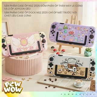 SWITCH2 Case Ốp Máy / Ốp Dock Dành Cho Máy Game Cầm Tay Nintendo Switch 2 (Mới 2025) Pocket Monster Sakura Gou Gou