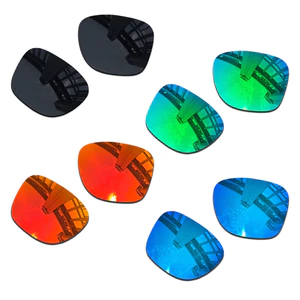 Bán buôn Ống kính thay thế cho Latch SQ Asian Fit OO9358 Kính râm 55mm Tùy chọn POLARIZED / KHÔNG PLARIZED