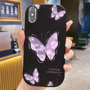 Ốp Lưng Áp dụng cho Xiaomi Redmi 9A 9I Case Bướm Nhỏ Hoạt hình
