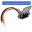 2 Ổ cắm sạc xe đạp điện ebike Pin dung lượng lớn