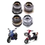 1 Bộ Vòng bi tai nghe xe đạp điện Xe đạp đường trường Tai nghe xe đạp Vòng bi thép