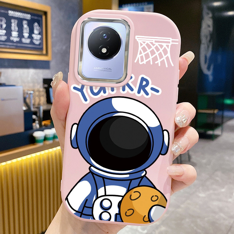 Ốp Lưng Áp dụng cho VIVO Y02 Y02a Y02t Y02s Y11 2023 Case Astronaut Dễ thương