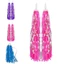 2 Tay Lái Xe Đạp Trẻ Em PVC Cho Streamer Trang Trí Tua Rua Nhiều Màu Sắc
