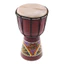 Trống Djembe 6in Châu Phi được chạm khắc bằng tay Nhạc cụ truyền thống bằng da dê