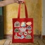Túi tote vải canvas Mộc in hình du lịch QUẢNG BÌNH chibi sticker vương quốc hang động kỳ vĩ a-tuid0048