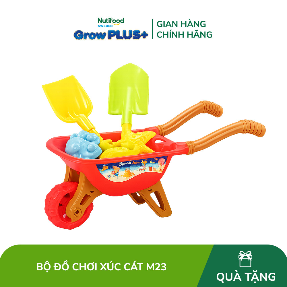 [Quà tặng không bán] Đồ chơi trẻ em bằng nhựa: bộ xúc cát - M23