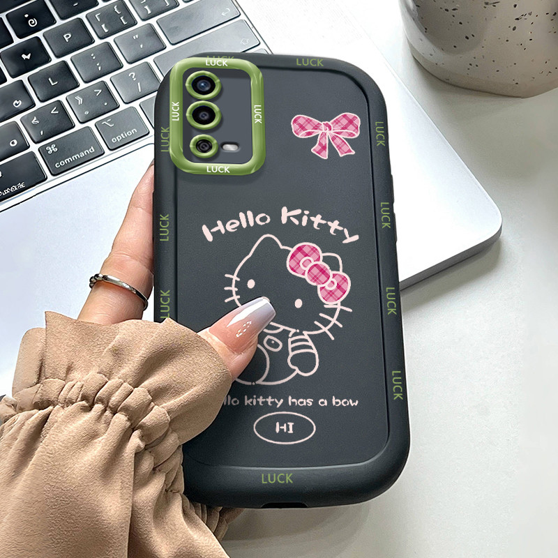 Ốp Lưng OPPO A55 4G Silicon Case Mèo Hoạt hình HS0074