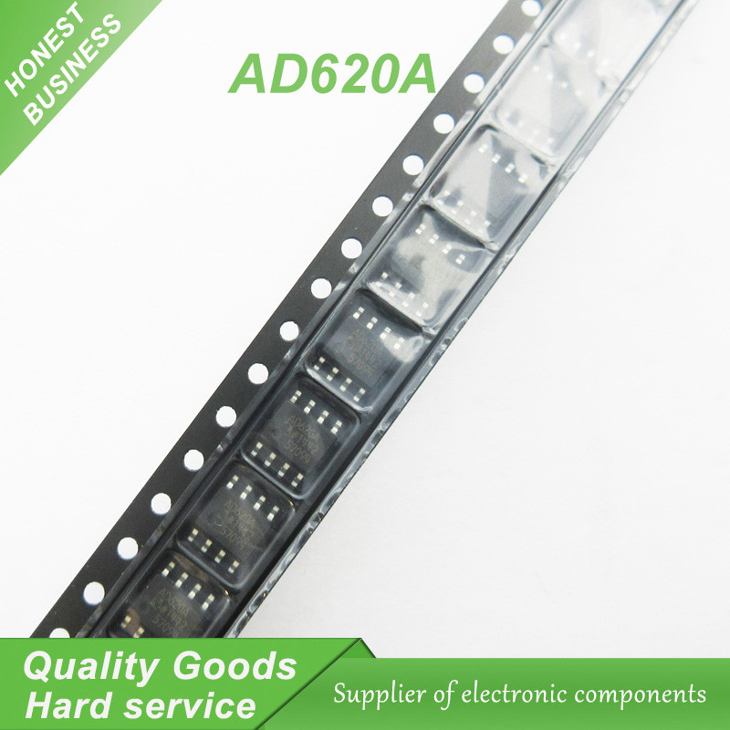 10 Chiếc Miễn Phí Vận Chuyển AD620ARZ AD620A AD620 AD620AR SOP 8 Bộ ...