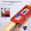 Bản lề hợp kim nhôm Mortising Jig khoan định vị cố định vị cho bán kính 1 / 4 5 / 8