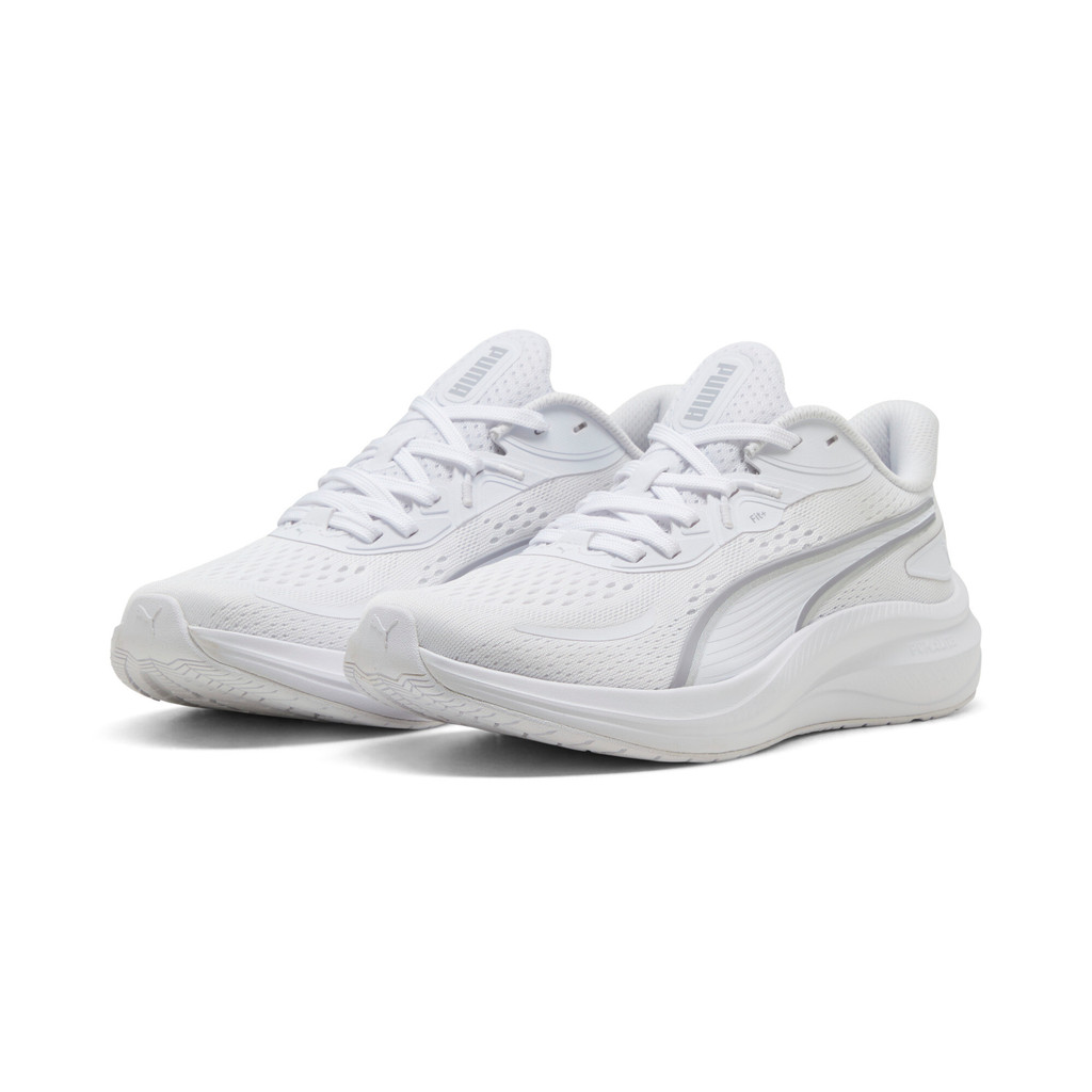 Giày Chạy Bộ PUMA Unisex Skyrocket Lite 2 White-Vibrant Silver-Silver Màu Trắng | BigBuy360 - bigbuy360.vn