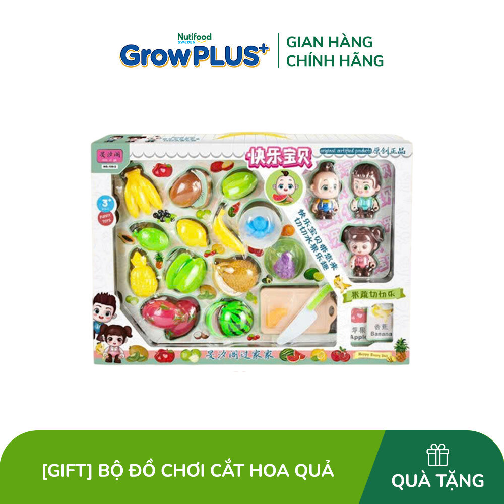 [Quà tặng không bán] Đồ chơi trẻ em bằng nhựa: Bộ đồ chơi cắt hoa quả