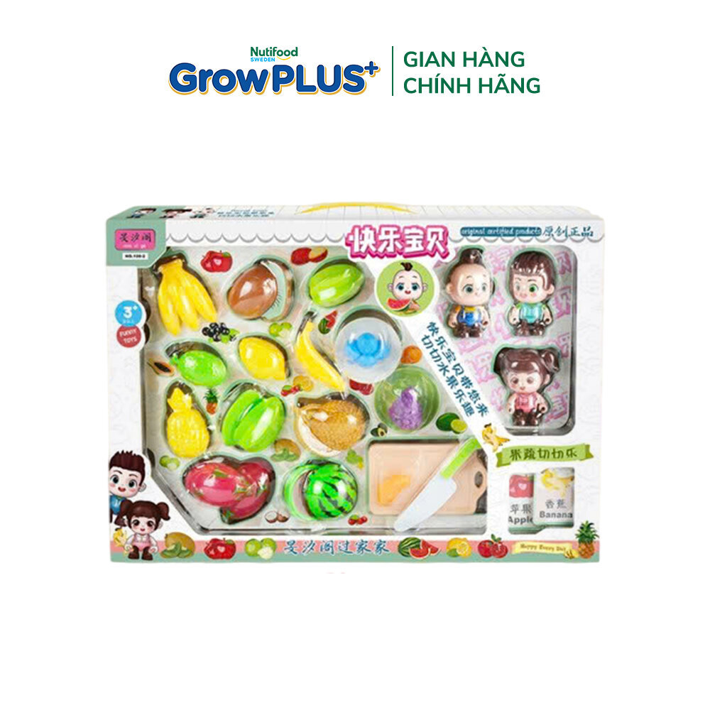 [Quà tặng không bán] Đồ chơi trẻ em bằng nhựa: Bộ đồ chơi cắt hoa quả