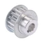 2 Chiếc Kim Loại Đồng Bộ Ròng Rọc Bánh Răng Động Cơ Đai Bánh Răng Bánh Răng Bánh Răng Cho Cj0618