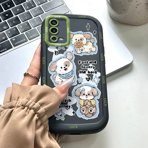 Ốp Lưng OPPO A55 4G Case Hoạt hình Đáng yêu Chó