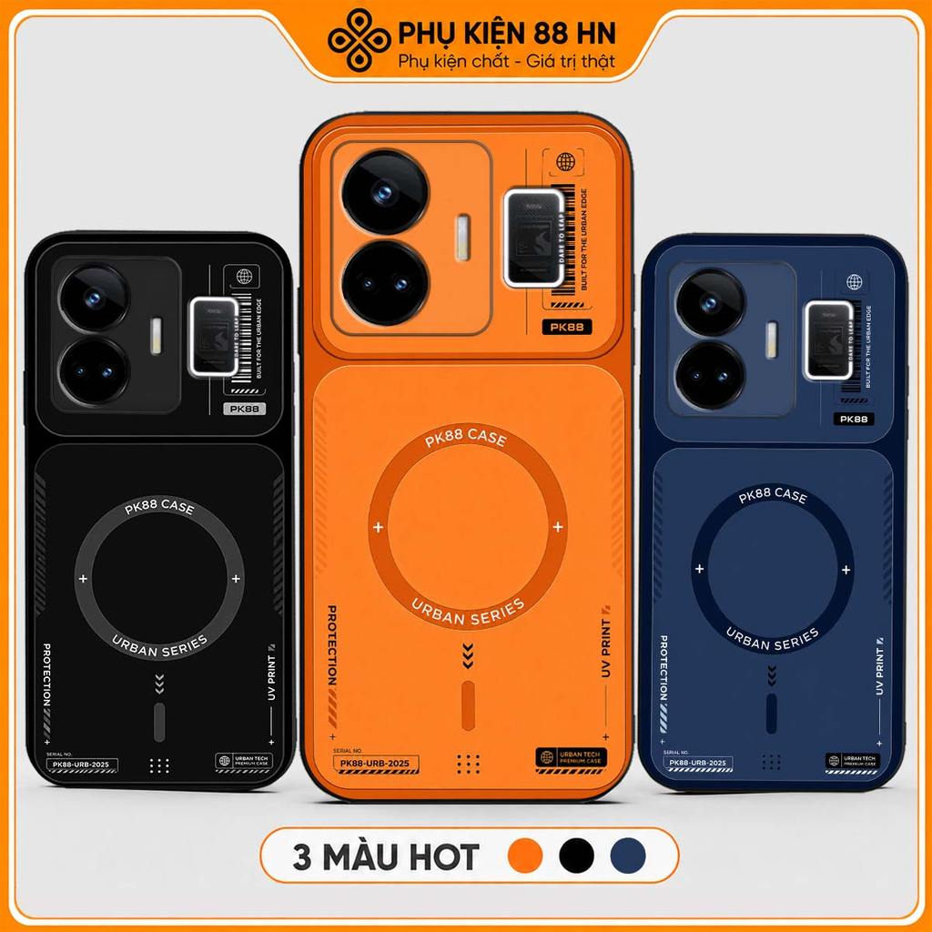 Ốp lưng điện thoại Realme GT Neo 5 / Neo5 SE cạnh vuông, bảo vệ camera in hình vòng tròn công nghệ