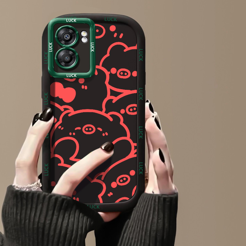 Ốp Lưng OPPO A57 2022 A77 2022 A57s A57e A77s Case Hoạt hình Đáng yêu Vỏ mềm