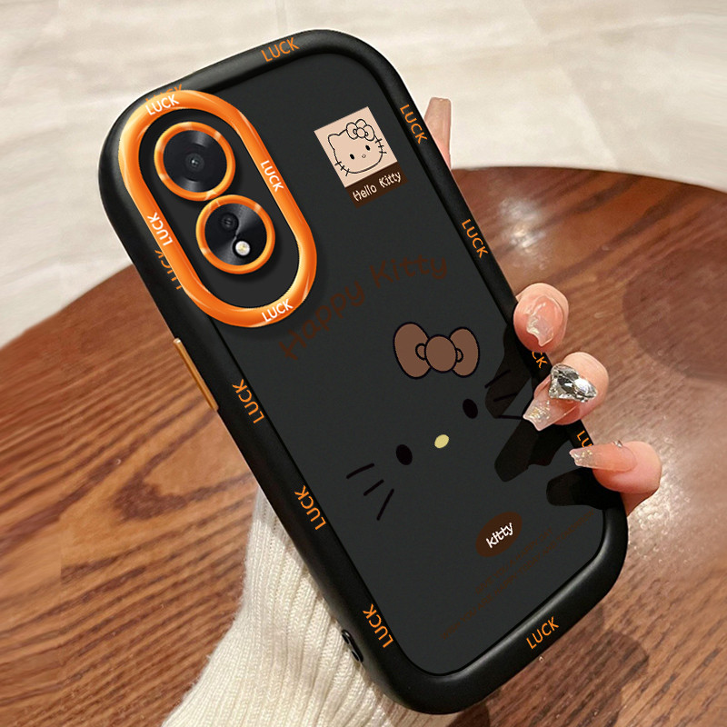Ốp Lưng OPPO A18 A38 Silicon Case Mèo Hoạt hình HS0072