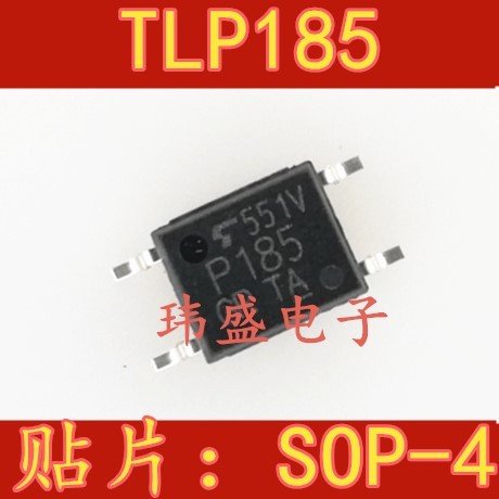 60 Pezzi TLP185GB TOS 14+ &ndash; Optoaccoppiatori SOP-4 &ndash; Nuovi (lotto Invenduto)