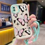 Ốp Lưng Samsung A03 Case Bướm nhỏ đẹp Với Lanyard