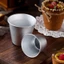 {Mới vào tháng 6} Bánh xốp Pudding bằng nhôm cho khuôn Bộ 6 món Phụ kiện làm bánh cho gia đình