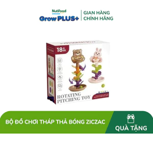 Đồ chơi trẻ em bằng nhựa:bộ tháp thả bóng ziczac