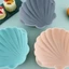 {Mới vào tháng 6} Phụ kiện làm bánh silicon hình vỏ sáng tạo có tay cầm cho bánh tự làm