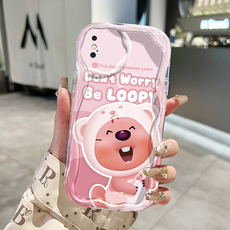 Ốp Lưng iPhone X Xs Max Xr 7 8 Se 2020 6 Plus 6s Plus 11 Pro Case Trong suốt Hoạt hình Gấu Nhỏ Z4859